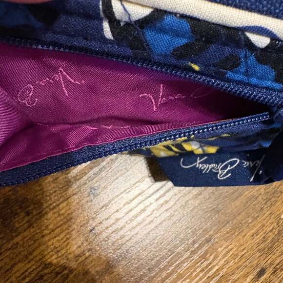 Vera Bradley Zip Around Wrist Wallet in African Violet - Picture 4 of 5